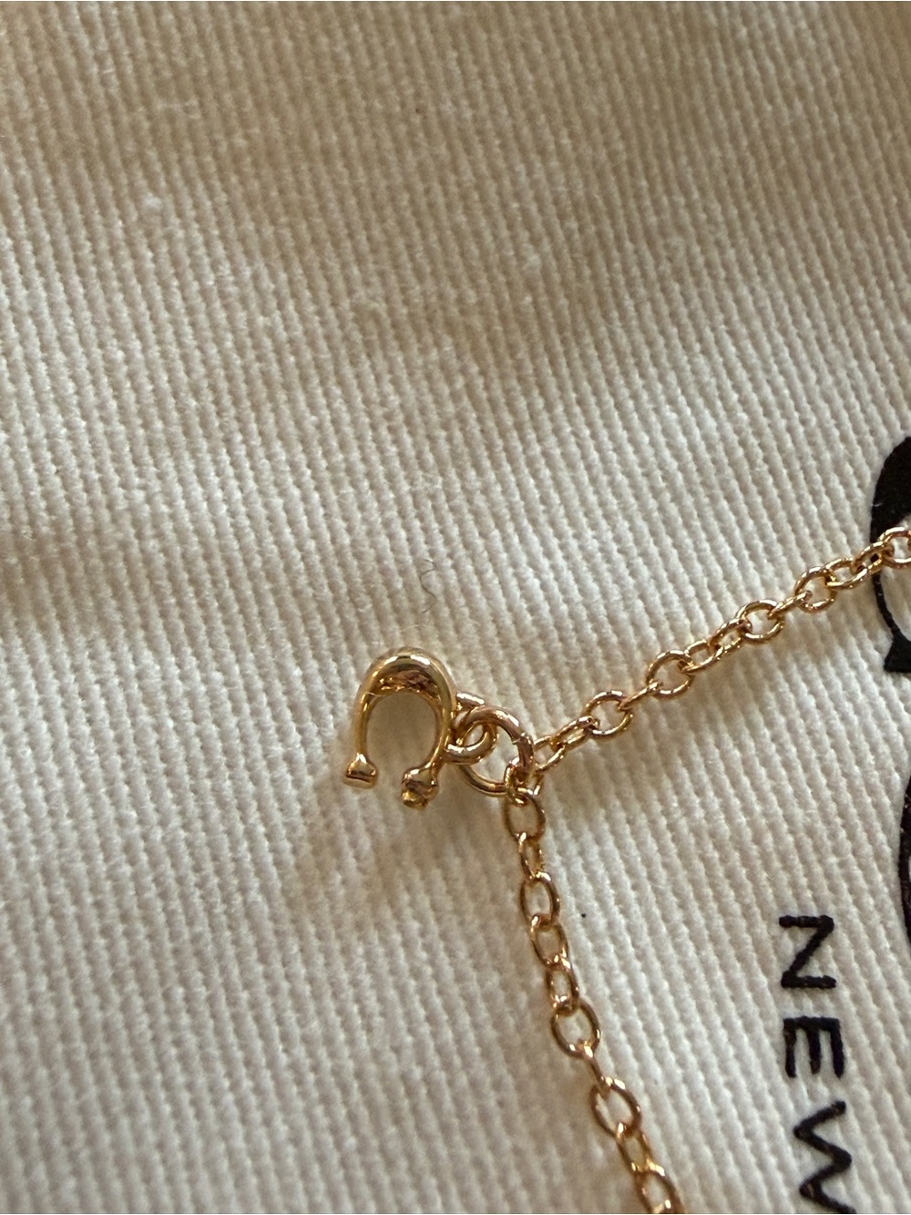 Coach Gold-Tone Charm Bracelet with Chain Detail - Picture 7 of 9